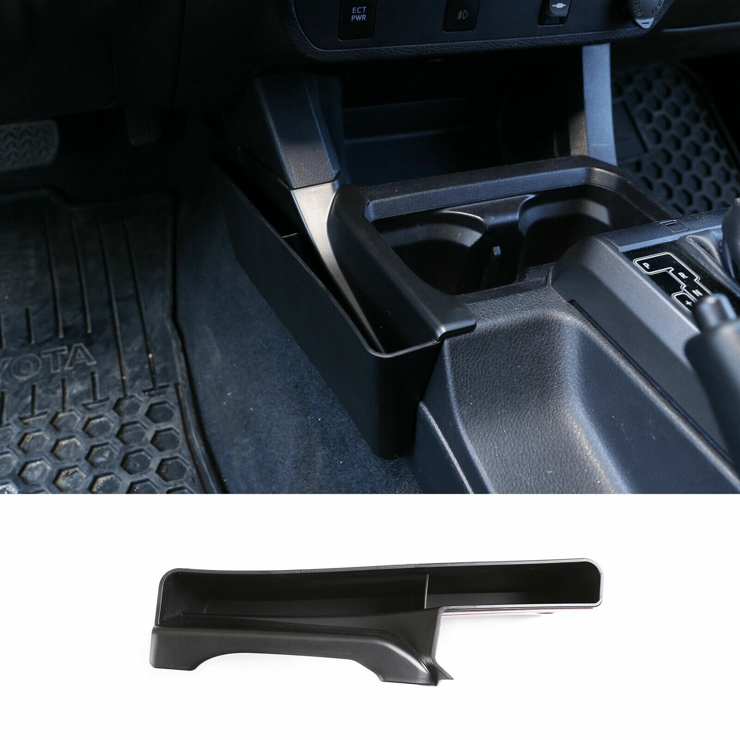 Suitable for 2016 Tacoma - 21 Center Console for Seat Tray Glove Box Storage Box Decoration n