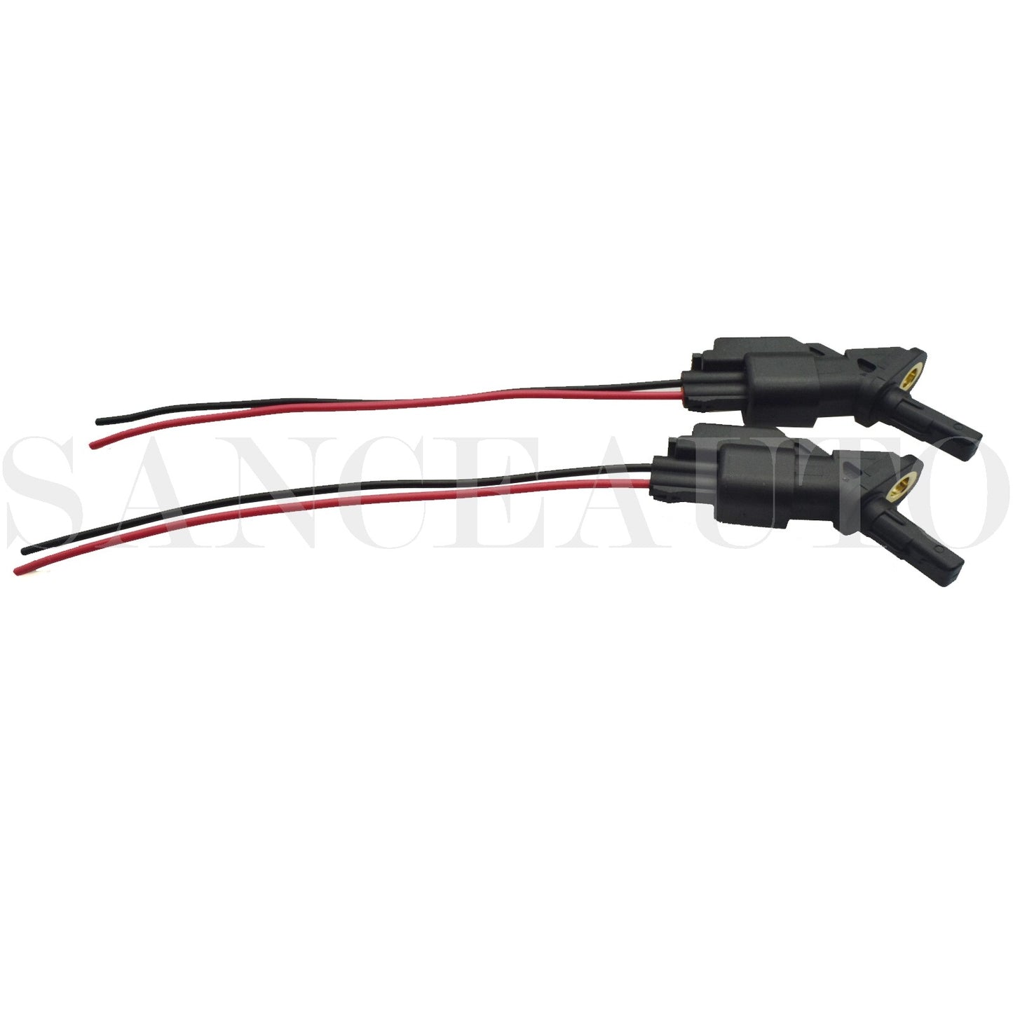 New 2 ABS wheel speed sensors and 2 rear front ABS sensors are compatible with for Mazda 5 3 BP4K-43-701A- n