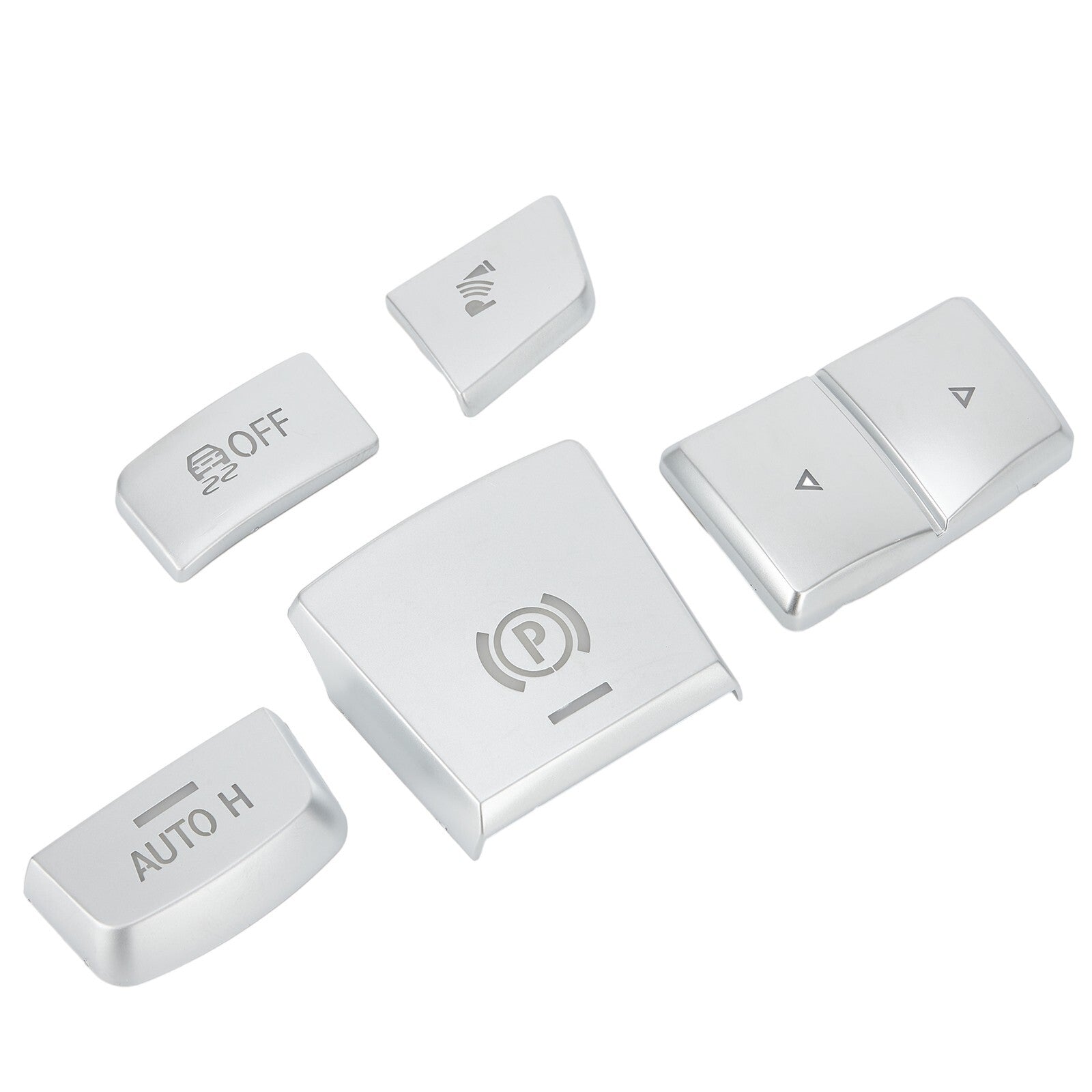 5-piece pack of handbrake gear shifter side switch P button cover for 5 6 series X3