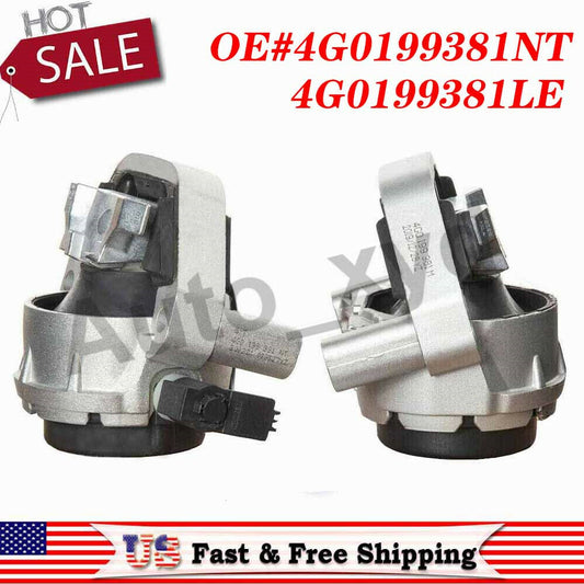 4G0199381 L+R Engine Mounts for Audi for A6 A7 3.0L V6 A/T Quattro 3.0L 2012-2018