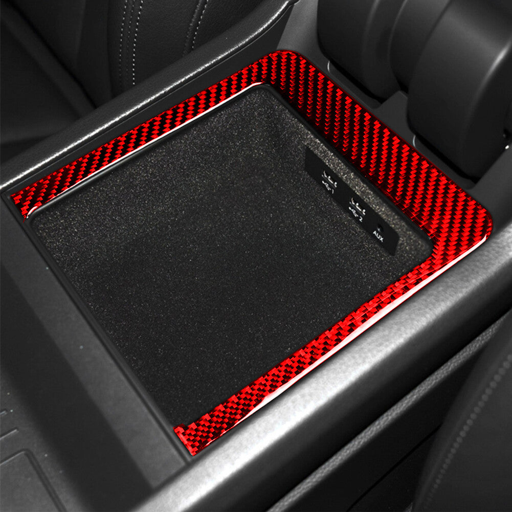 Carbon Fiber Console Air Vent Outlet Cover Trim For M-class 06-11 v