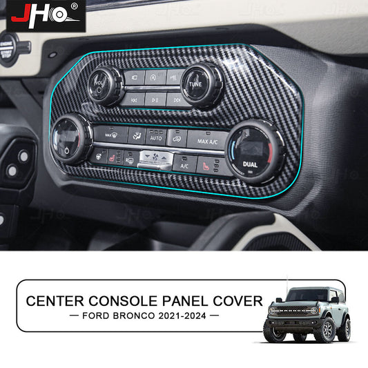A/C Air Conditioner Control Switch Panel Trim Cover for Ford Bronco 2021-24