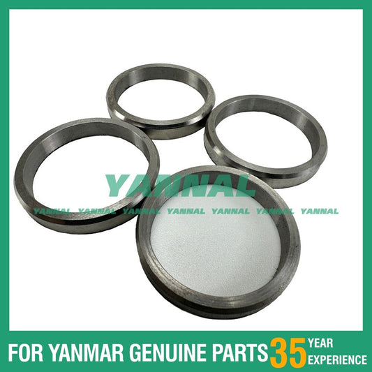 4-piece KD488D intake valve for seat set for FAWDE excavator engine parts -