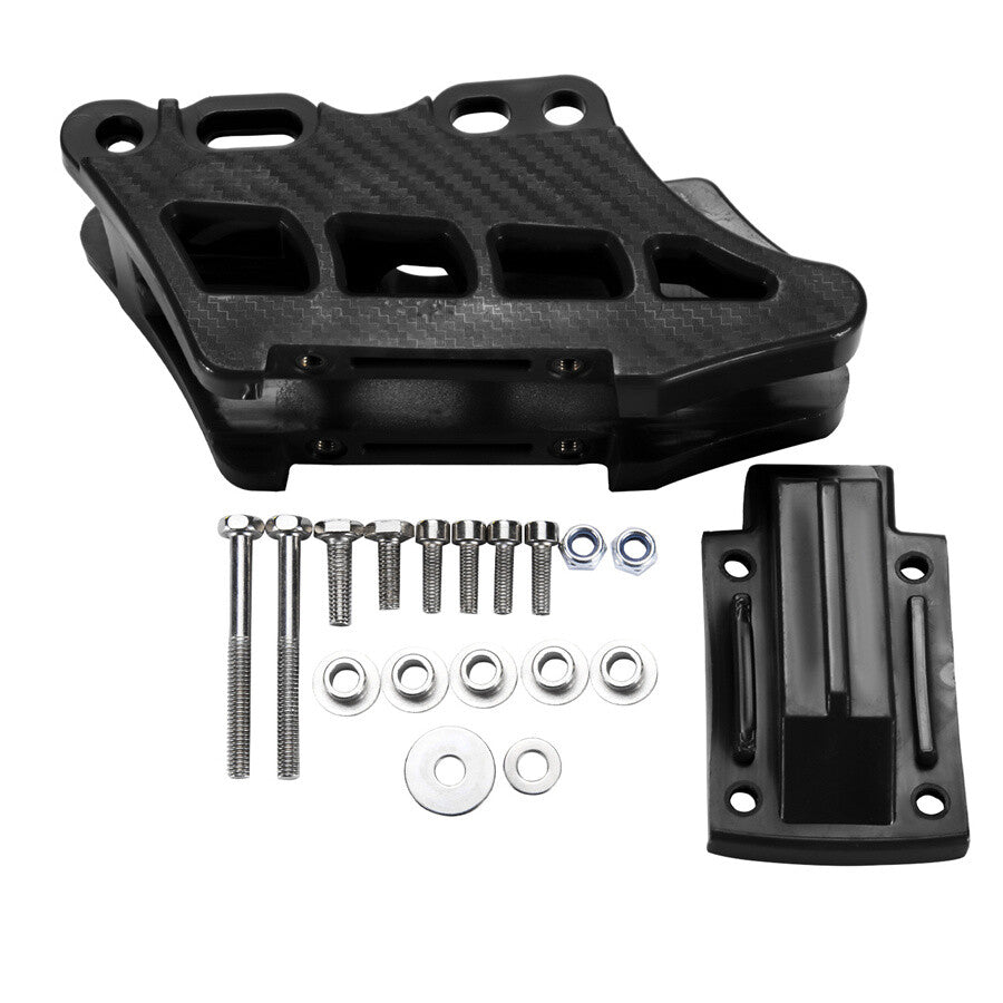 Motor Chain Guide Box Protective Cover Carbon Fiber Color for YAMAHA for KAWASAKI Q