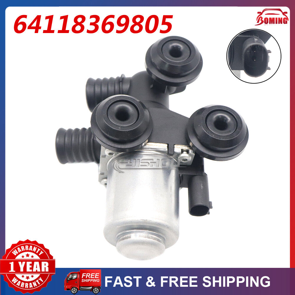 for BMW E46 325 330 E39 525 530 E83 X3 64118369805 Heater Control Valve Solenoid Q