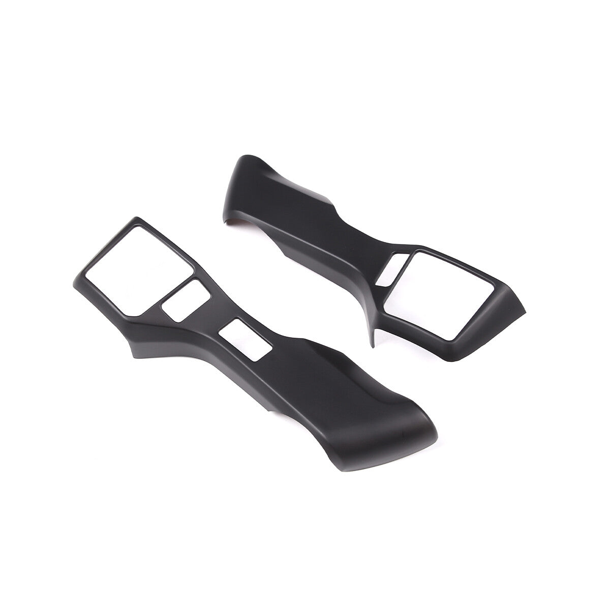 ABS Matte Black Exterior Tailgate Door Handle Trim Frame for Tundra 22-23- v