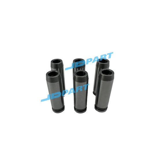 Brand new 6-piece D1105 intake and exhaust valve guide, 78mm, for engine parts.