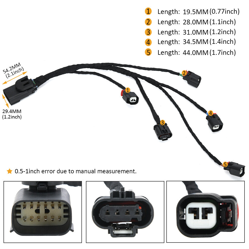 28329581 Fuel Injection Ignition Harness for Left Hand Fuel Rail 5.3L 6.2L V8
