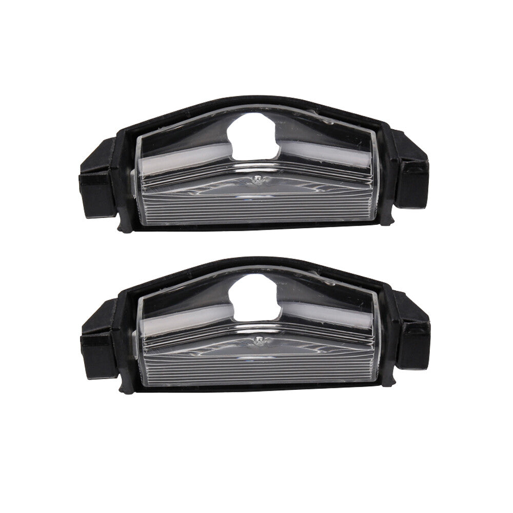 2pcs Clear License Plate Light Lamp Shell Cover BS1E-51-274E for 2009-13 for Mazda 3 Q
