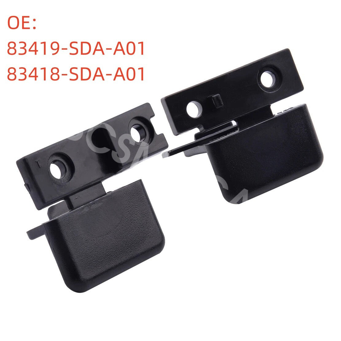 2Pcs Center Console Lid Armrest Lock Latch Fit for Honda for Accord MK 7 2003-2007 Q