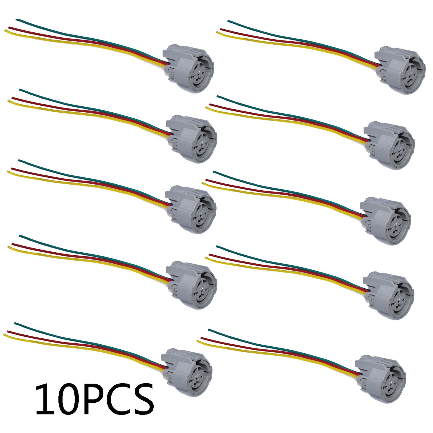 10 Pack for for Honda for Acura MAP TPS Throttle Position Sensor Connector Plug 3 Wire - v