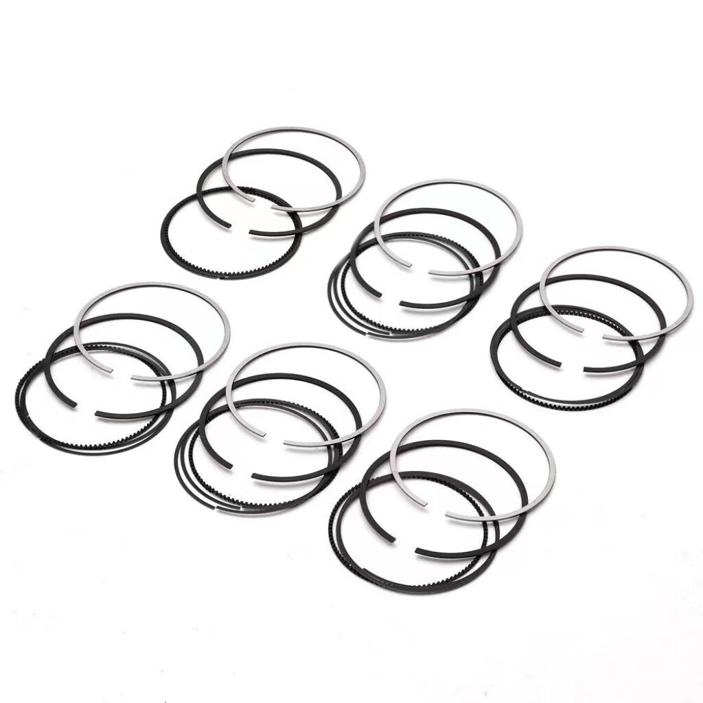 STD 6pcs Piston Rings Set for BMW 320i 520i Z3 E34 E46 E39 M52B20 2.0L