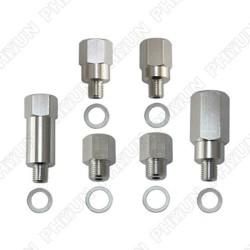 1/8 3/8 1/2 NPT Replacement Kit Oil and Coolant Sensor Instrument Adapter for LS Engines - n