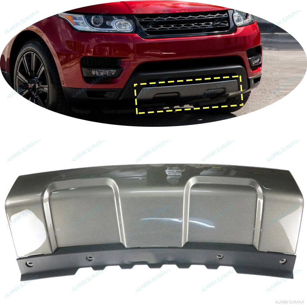 Front Bumper Protector Cover Plate r Fit For LR for Range Rover Sport 2014-2017,Gray Q