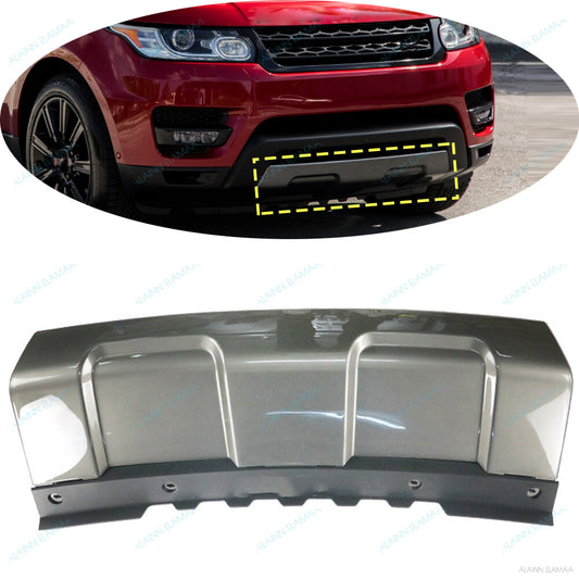 Front Bumper Protector Cover Plate r Fit For LR for Range Rover Sport 2014-2017,Gray Q