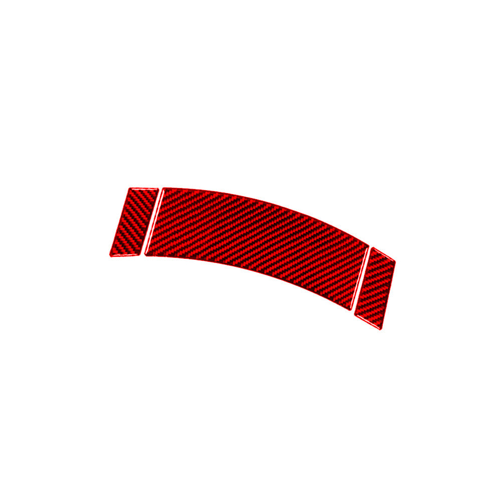 Red Carbon Fiber Window Lifting Control Panel Cover Trim for Audi TT 2008-2014 v