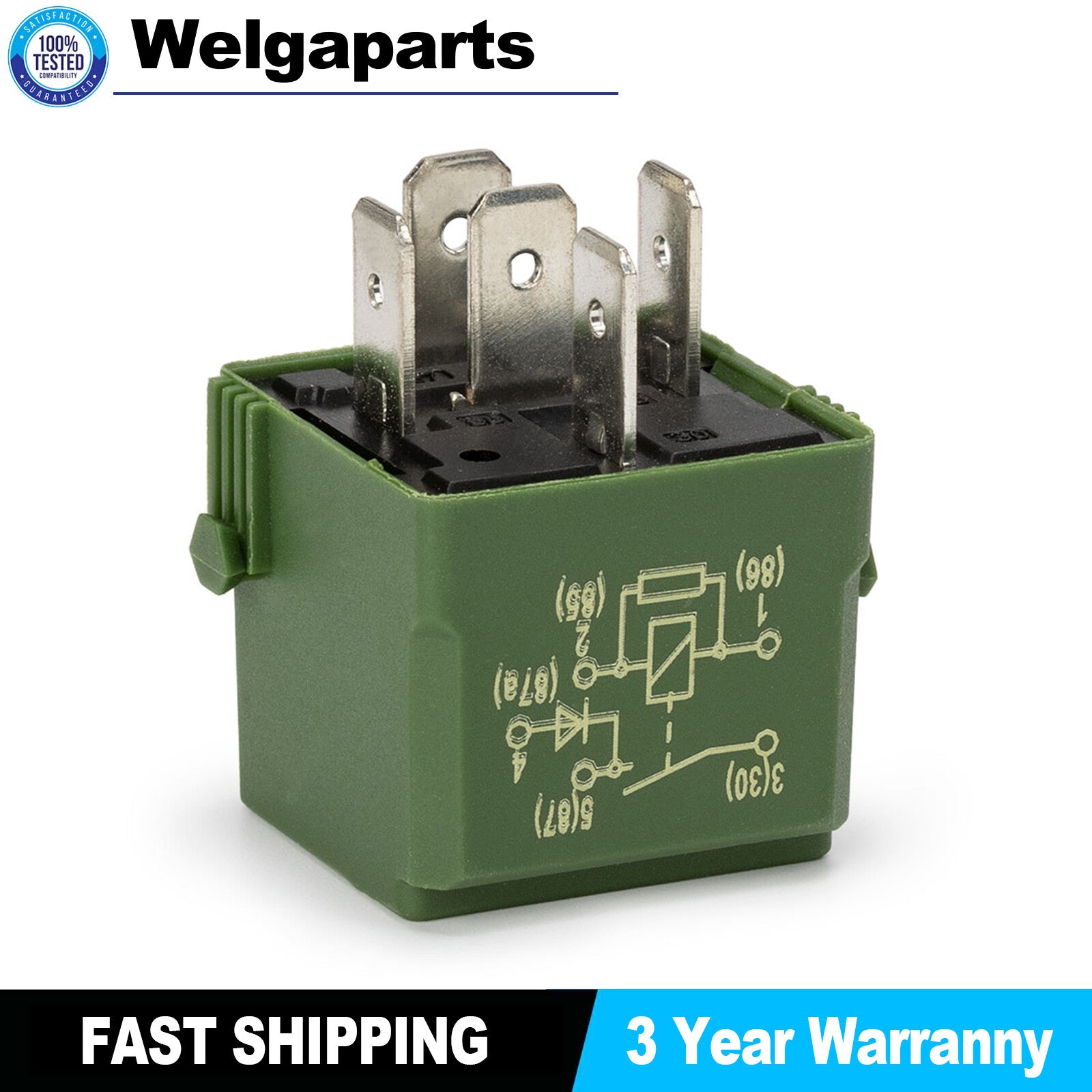 0025422319 Air Suspension Relay for Mercedes Benz W164 W220 W215 W251 5 Pins