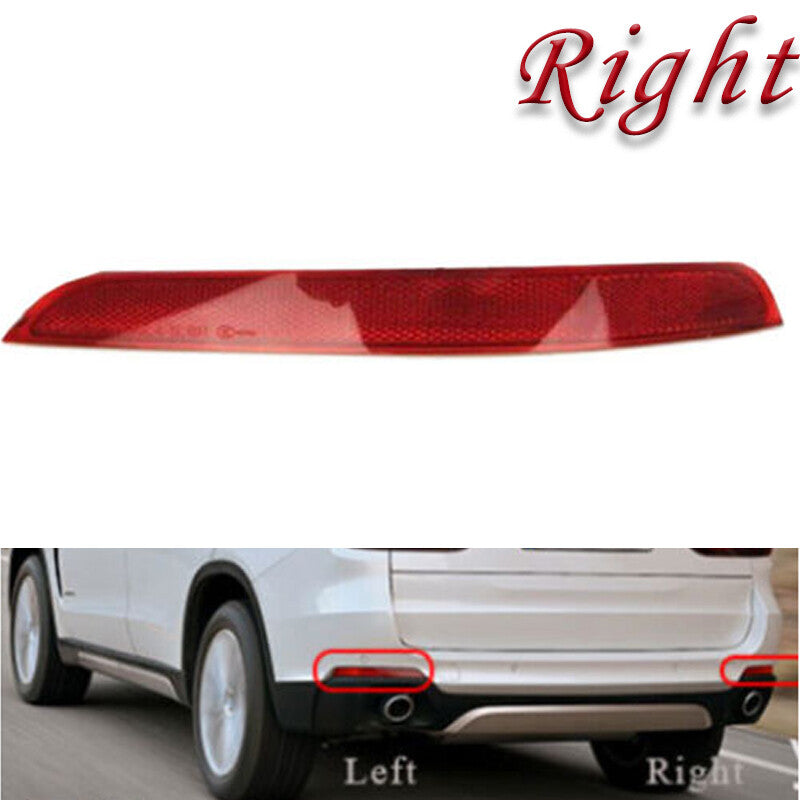 Right for BMW X5 F15 Rear Bumper Light Rear Bumper Reflector Width Light