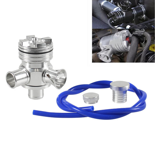 Splitter Diverter Turbo Blow off Valve VW1.8T for Golf for Jetta Beetle GTi TT for A4 Silver