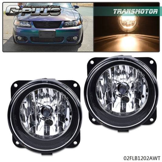 Suitable for 03-04 for Cobra 05-07 escape fog lamp transparent lens front bumper lamp - v