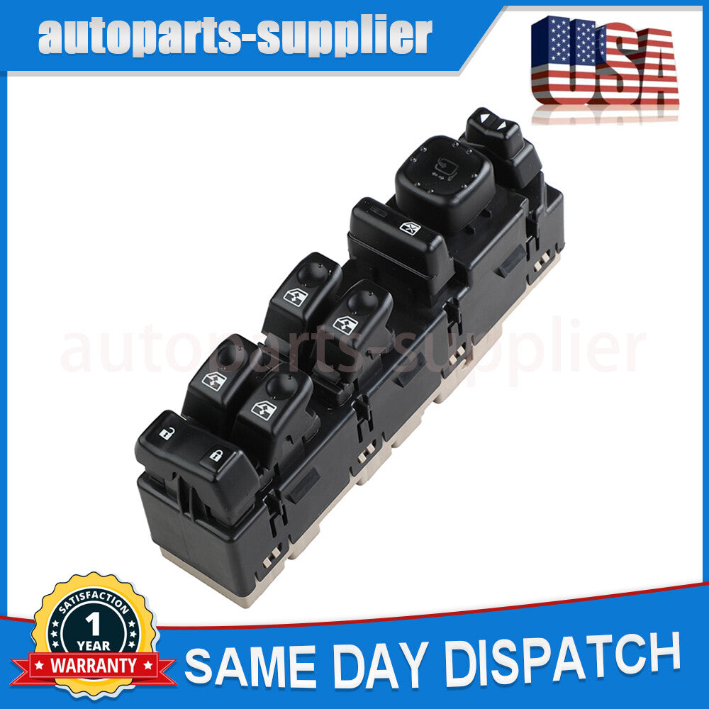 Front left power window switch 15883319 for GMC for Sierra 1500 for Chevrolet Avalanche