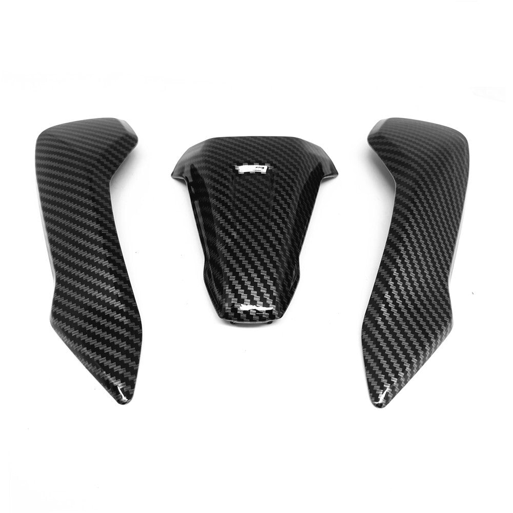 Carbon Fiber Front Top & Side Headlight Cover Fairing for YAMAHA MT-07 2012-2023