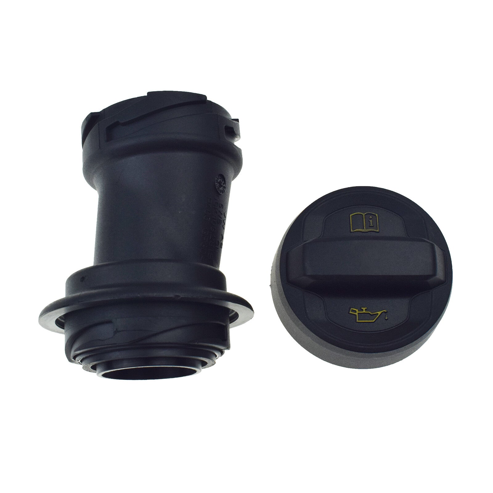 Oil neck and oil filler cap for for VW for Golf for Tiguan GTI for Audi A3 A4 A5 A6 Q3 Q5 Q7- v