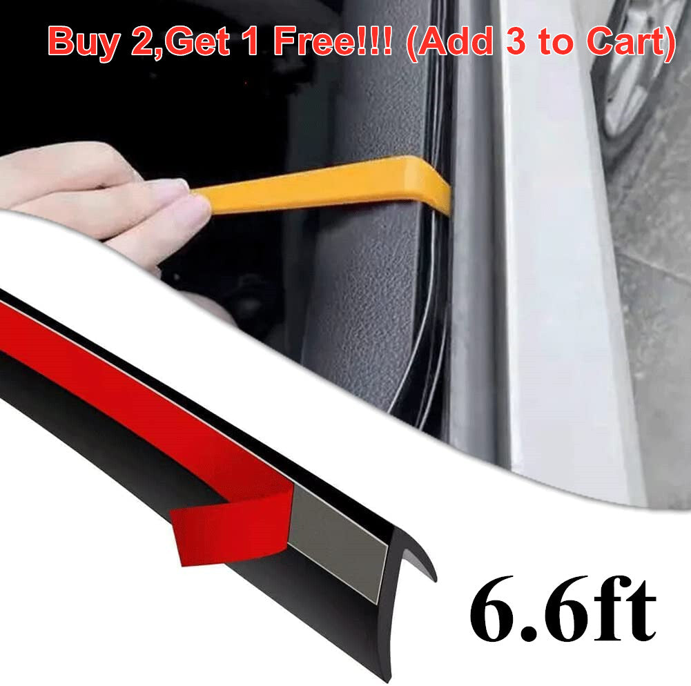 Molded rubber sealing strip for Jeep Compass 2M automotive side window trim edges - n