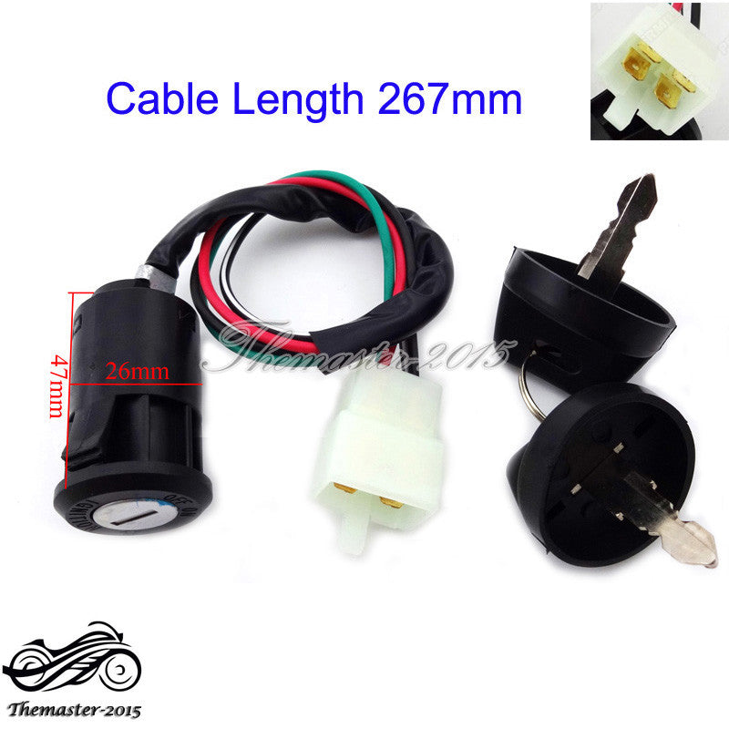 Ignition Key Switch For E-Ton Eton 50cc 70cc 90cc ATV Quad Replace Part 650720 Q