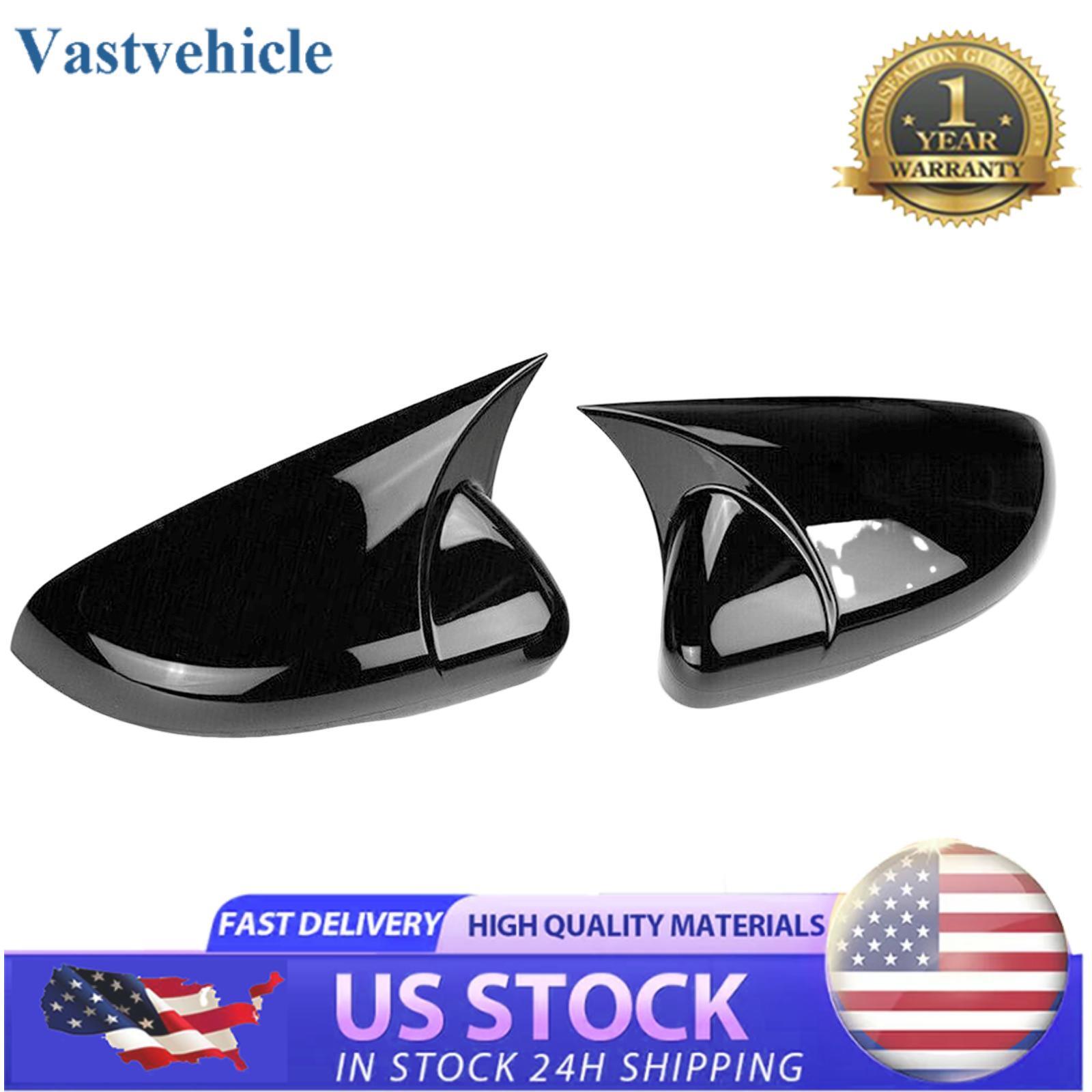 2PCS Car Side Rear View Mirror Covers Caps for VW for Golf 6 MK6 GTI GTD 2009-2013