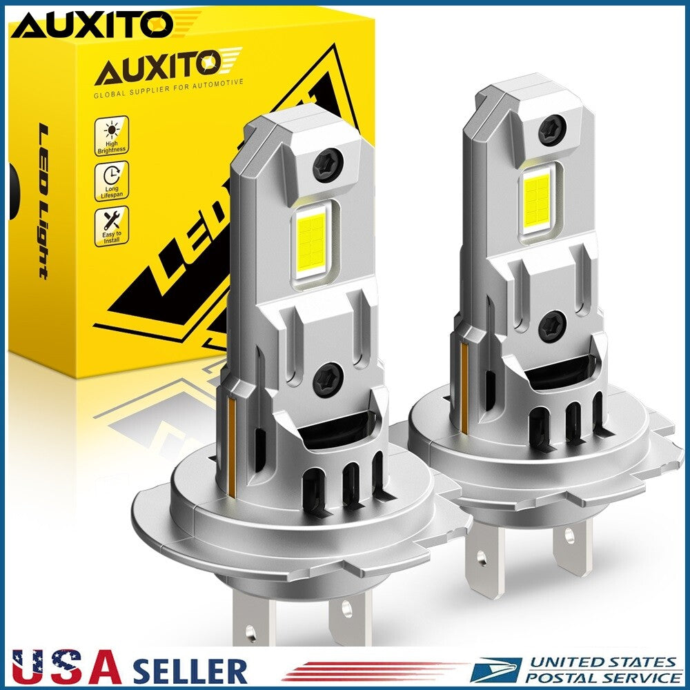 AUXITO H7 LED Hair Brightening and Whitening Light for Seniors CANBUS GFM