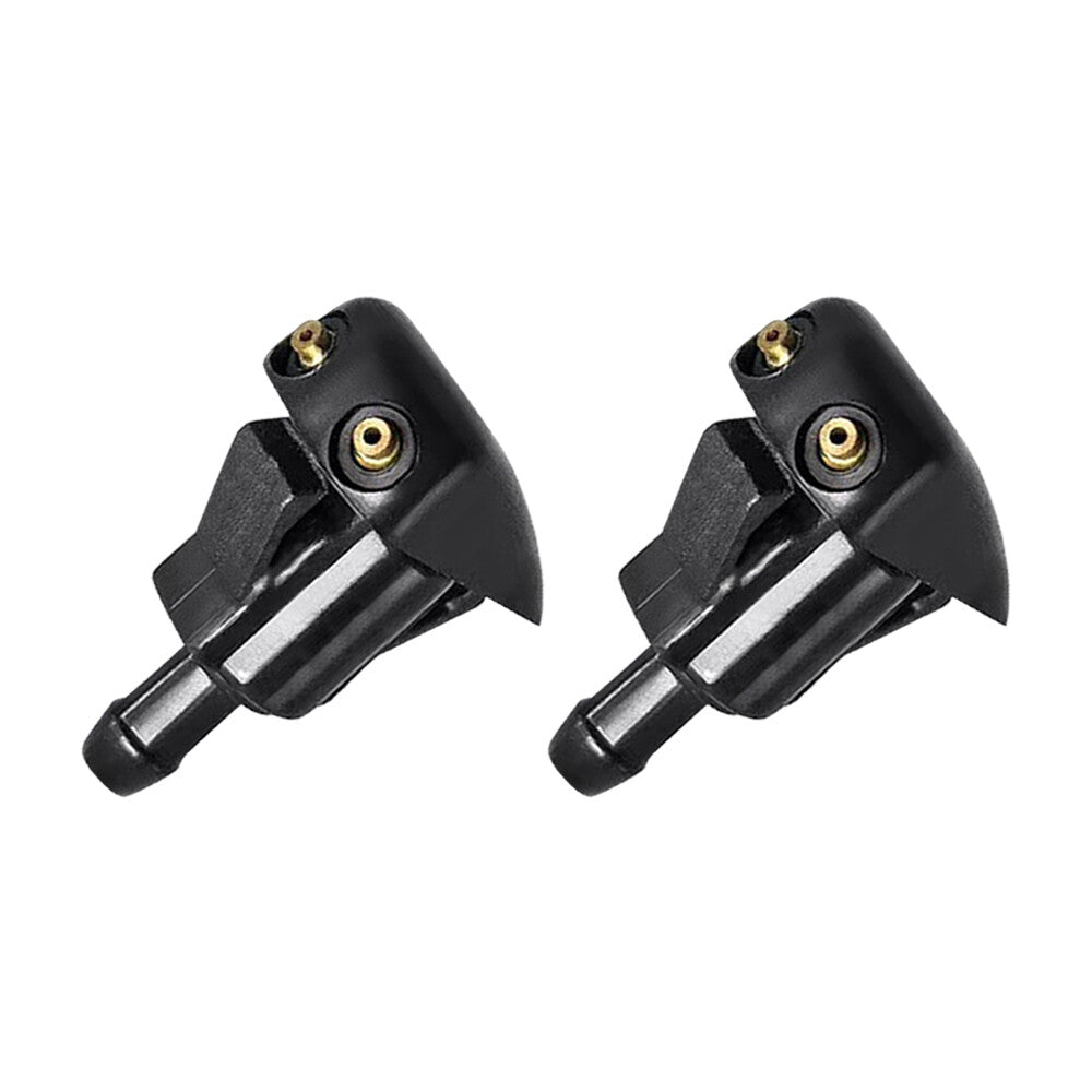 2Pcs Fit For LandCruiser 85381-60120 Windshield Washer Nozzle Black Replacement Q