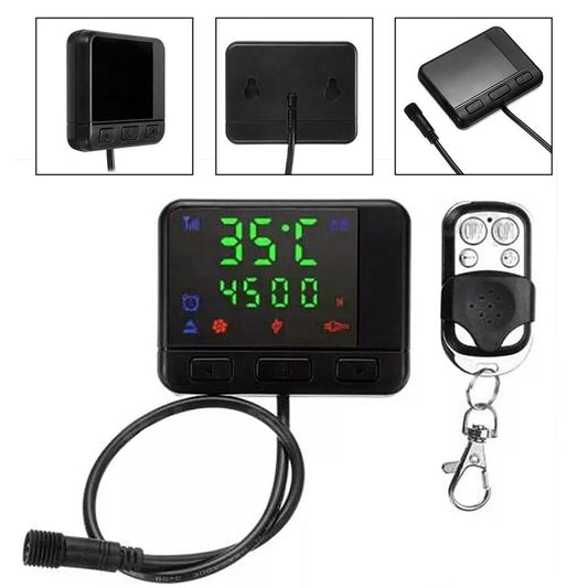 LCD Monitor Controller Switch & Remote Control For Car Air Diesel Parking Heater v