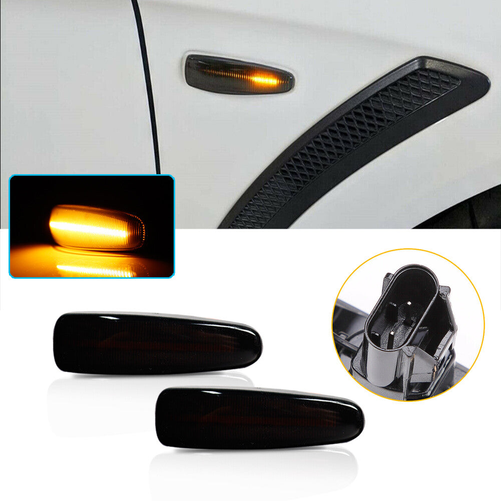 Sequential LED side marker flashing lights suitable for Lancer Evo X Mirage- v