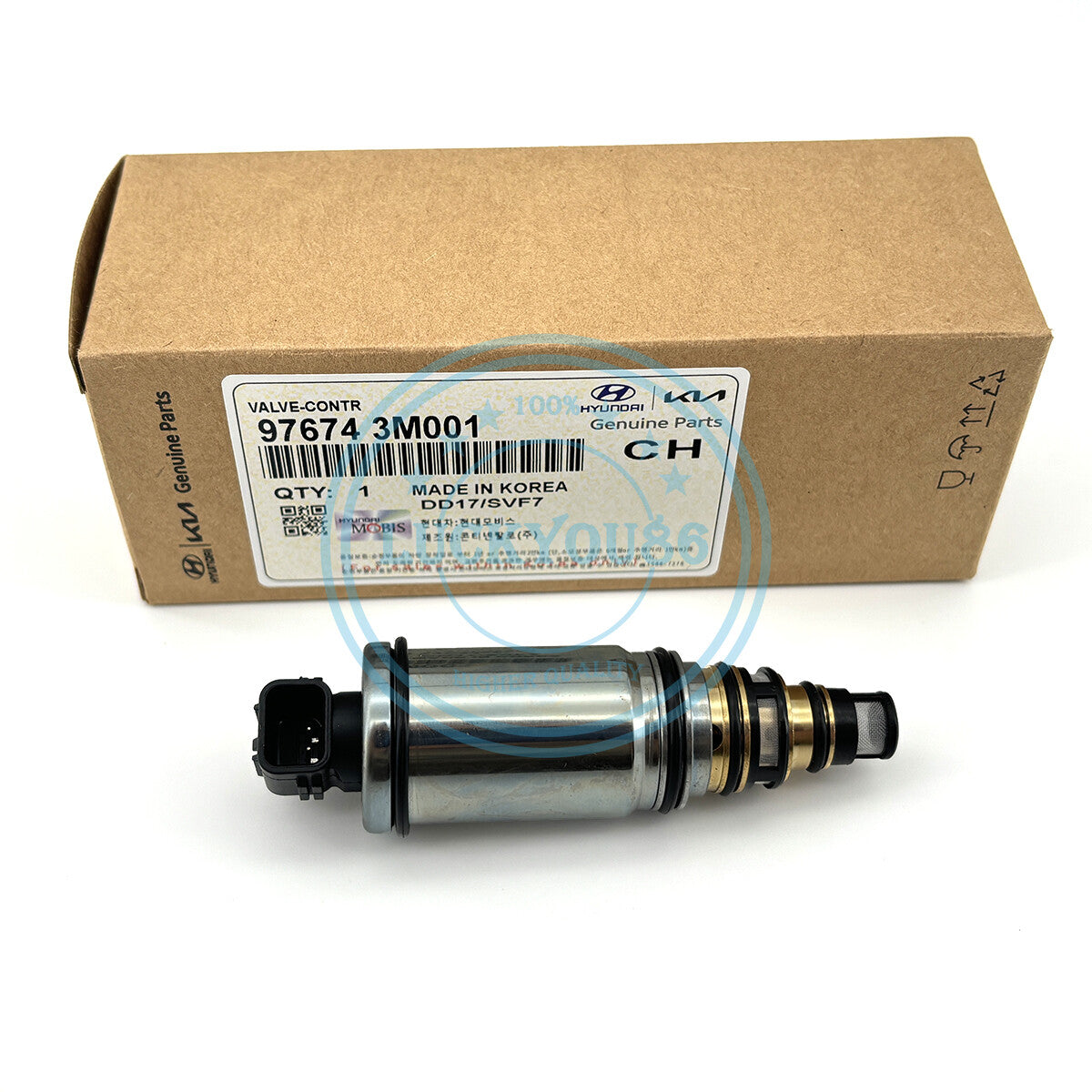 A/C Compressor Control Valve for 2012-2024 for Genesis for Hyundai for Kia 976743M001