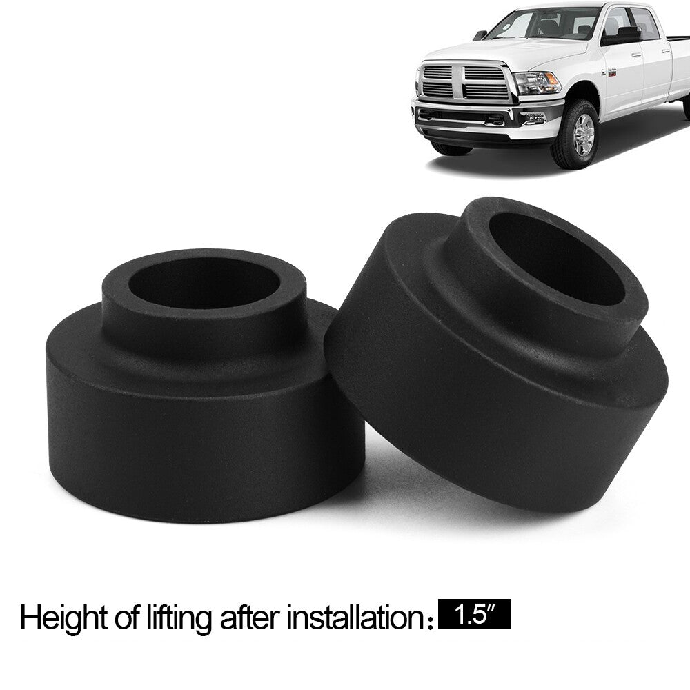 1.5-inch/1.5-inch Rear Lift Kit Leveling Kit 2009 - 2022 for Dodge for Ram 1500 4WD 2WD Black
