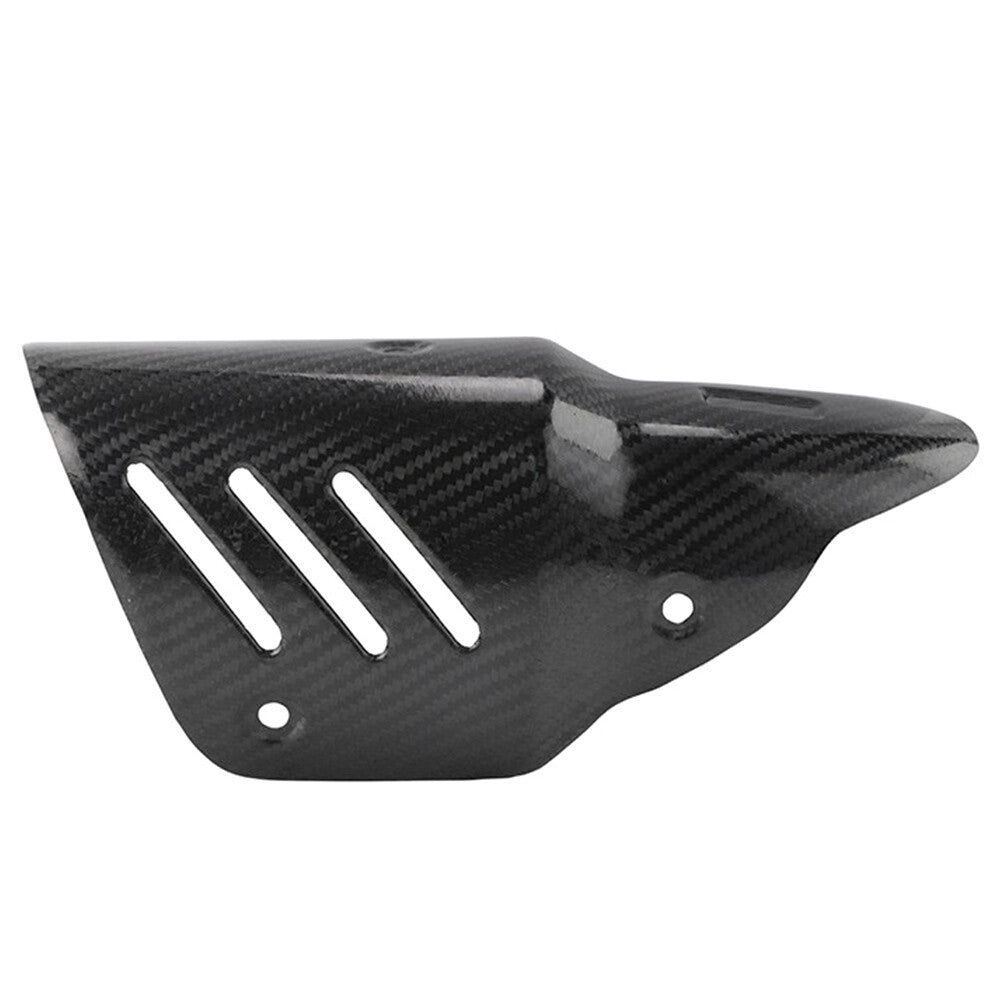 Motorcycle Exhaust Heat Shield Cover Guard Carbon Fiber for Yamaha MT03 R6 R3 R1