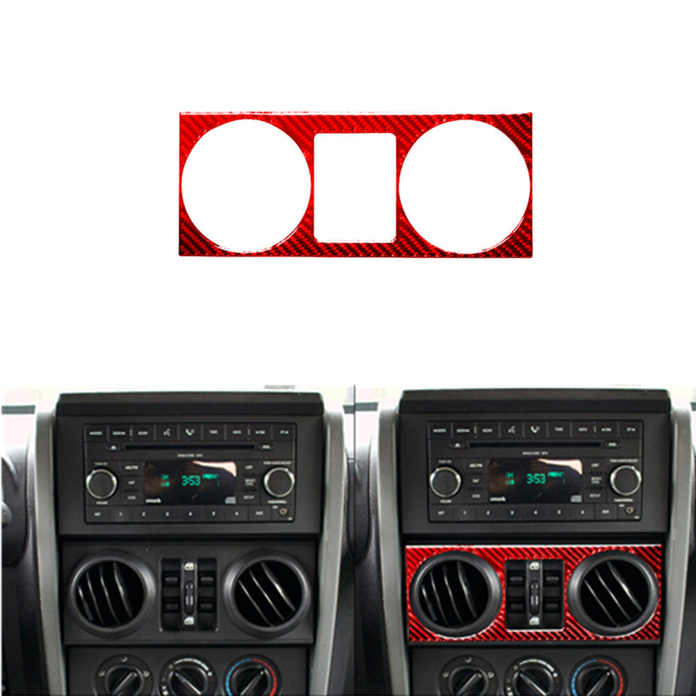 17X /Set Interior Decor Cover Trim Carbon Fiber for Honda Accord SEDAN 2003-2007 v