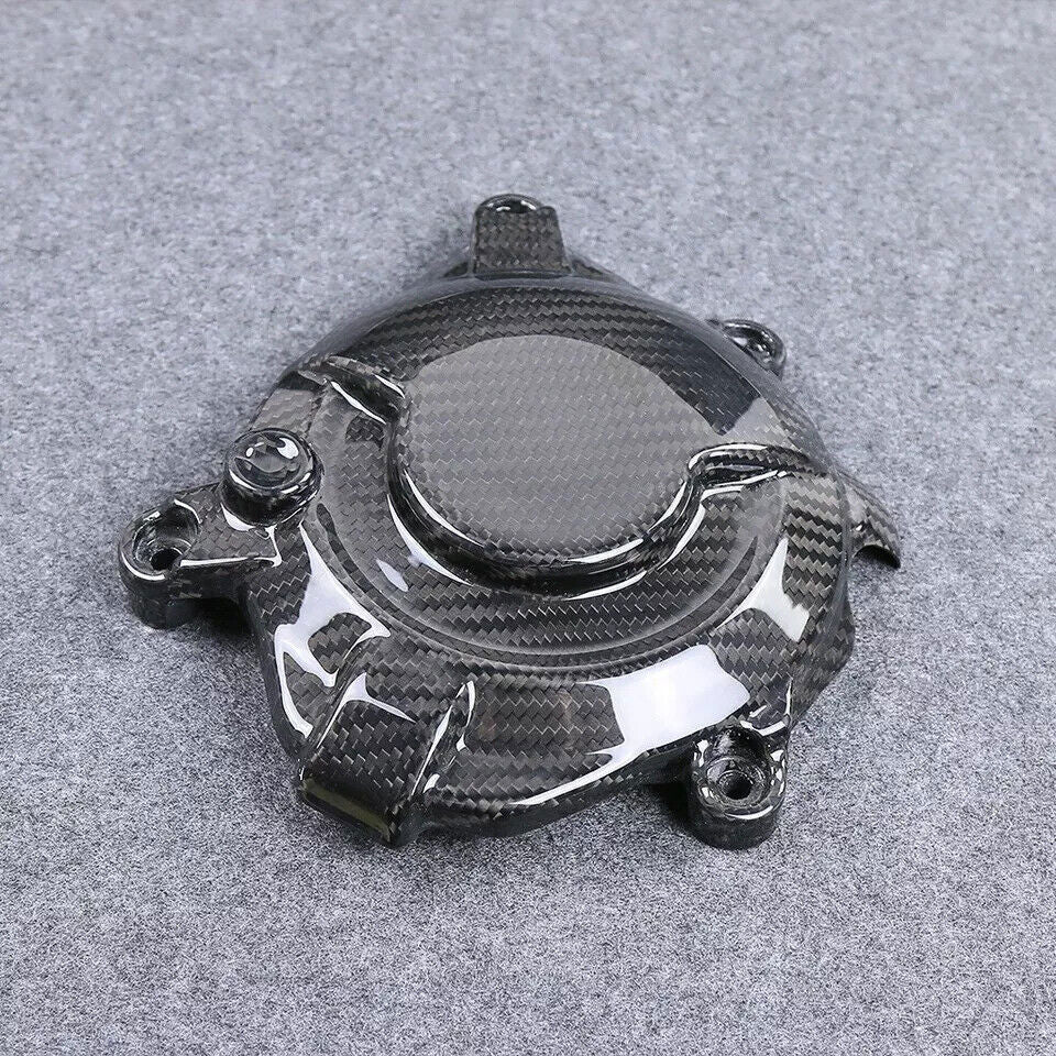100% Carbon Fiber Engine Cover for YAMAHA YZF R3 2020-2024