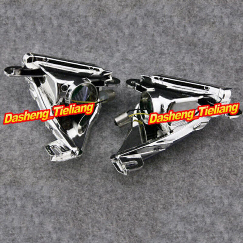 for Kawasaki ZX14R 2006-2011 &ZX10R 2006-2007 2x Clear Front Turn Signals Lenses Q