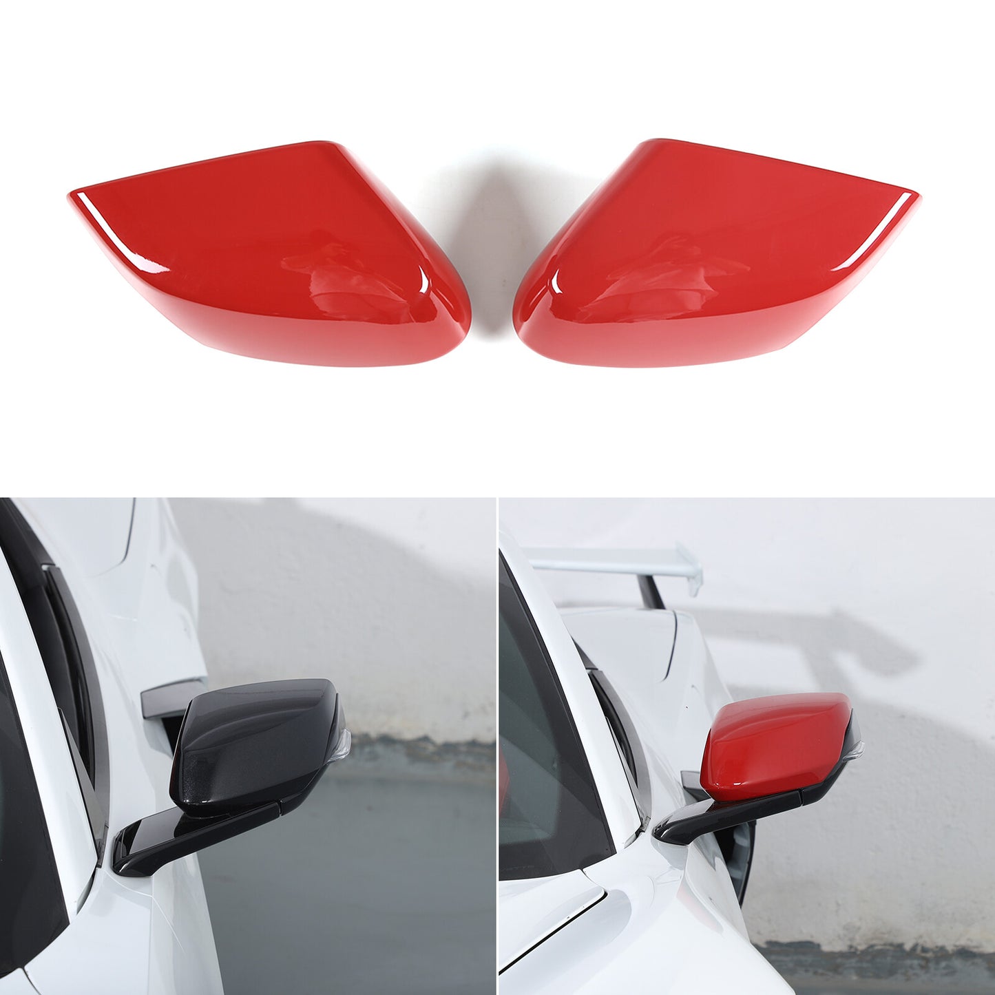 ABS chrome shark fin antenna cover for Toyota Sequoia 2022-2023