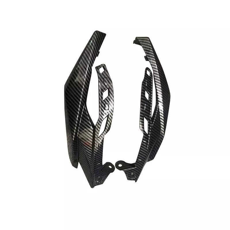 Carbon Fiber Headlight Fairing Side Covers Cowls for Kawasaki Z1000 2014-2019