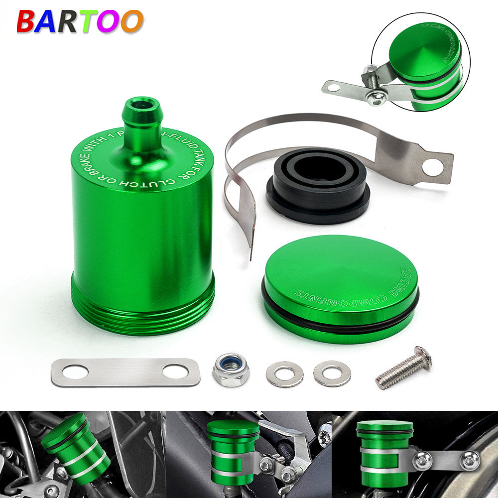 Motorcycle Brake Clutch Master Cylinder Oil Fluid Reservoir Tank Cup Universal Q