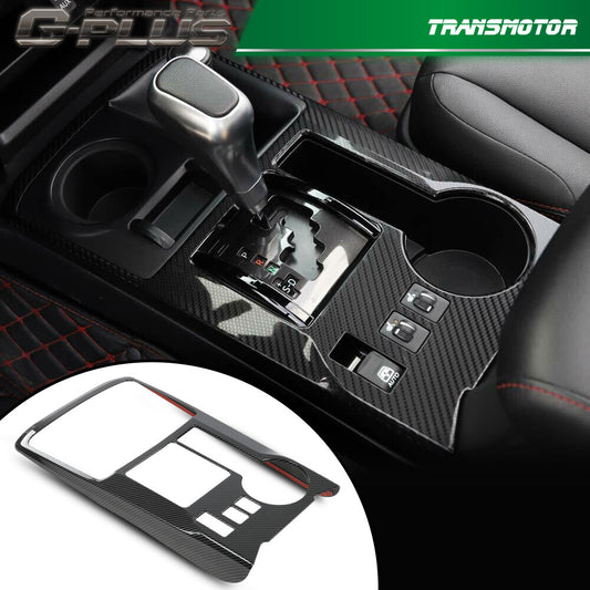 Fits 2010 and above for 4Runner center console gear shift plate trim cover decoration - v
