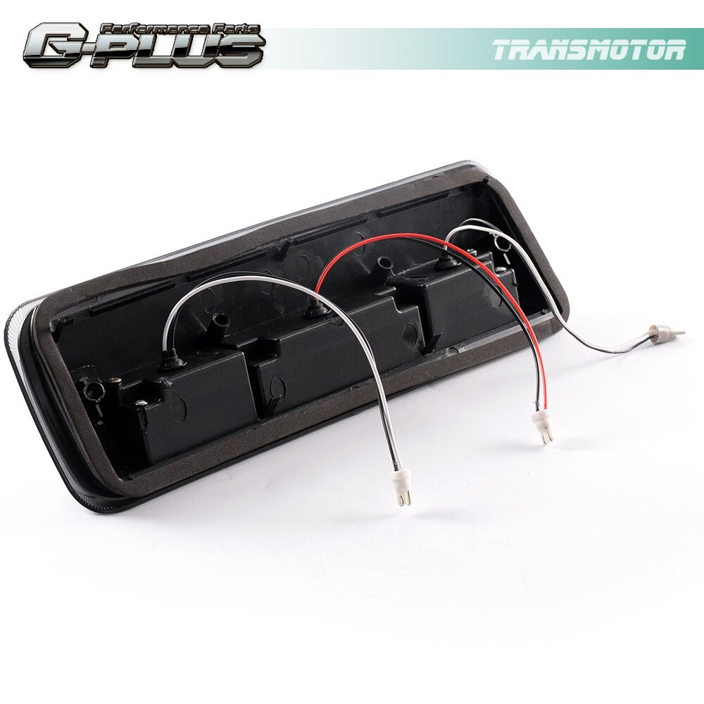 Suitable for 2004-2008 F150/Explorer Black/Smoked Third Brake+Cargo Led Taillight- v