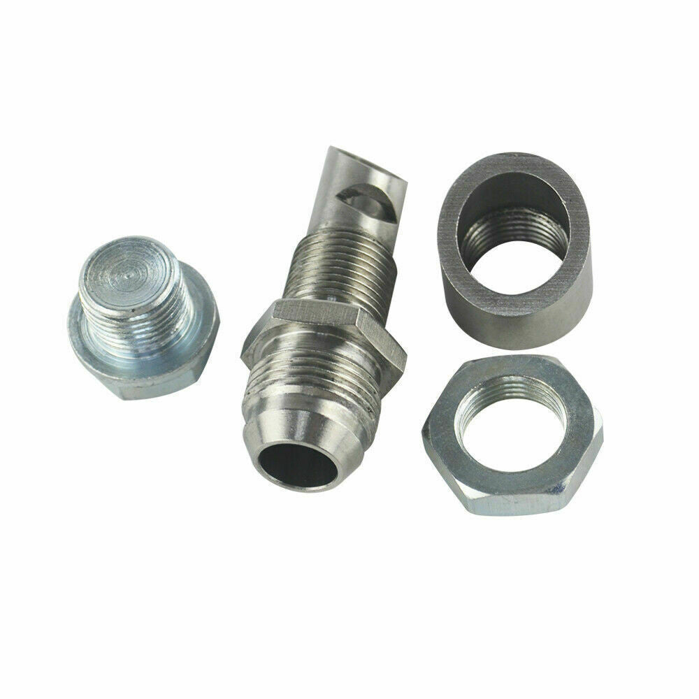 A SET Car Universal Stainless E-VAC Scavenger Kit Fitting M18 X 1.5 Male Plug n