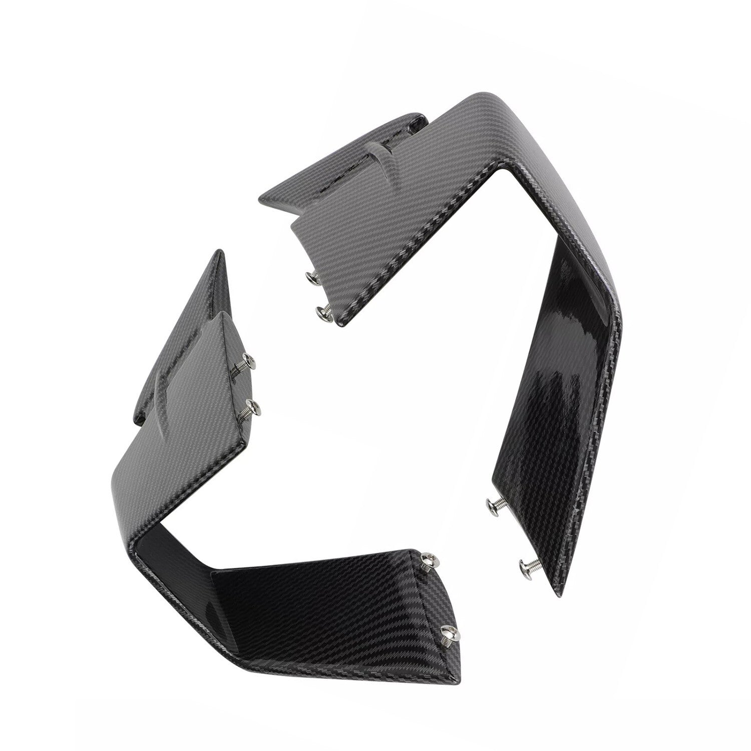 Front Spoiler Fixed Wind Winglet for BMW S1000RR M1000RR 2019-2022 Carbon Fiber