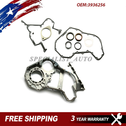 12V Updated Timing Gear Housing Case Kit P PUMP 94-98 for Dodge 5.9L Q