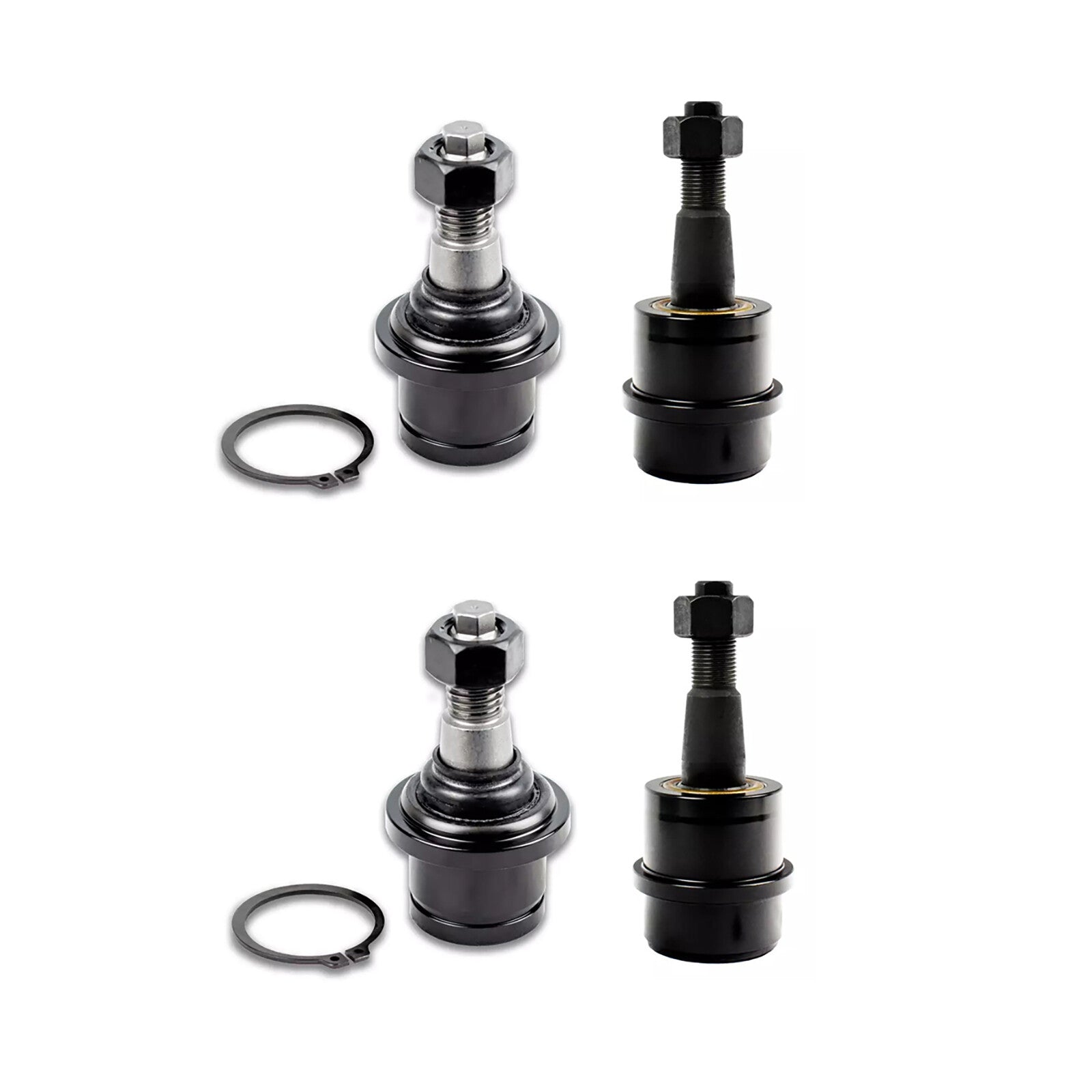 4PCS Black Upper Lower Ball Joint 0313BJPACK for Dodge for Ram 2500/3500 2003-2013