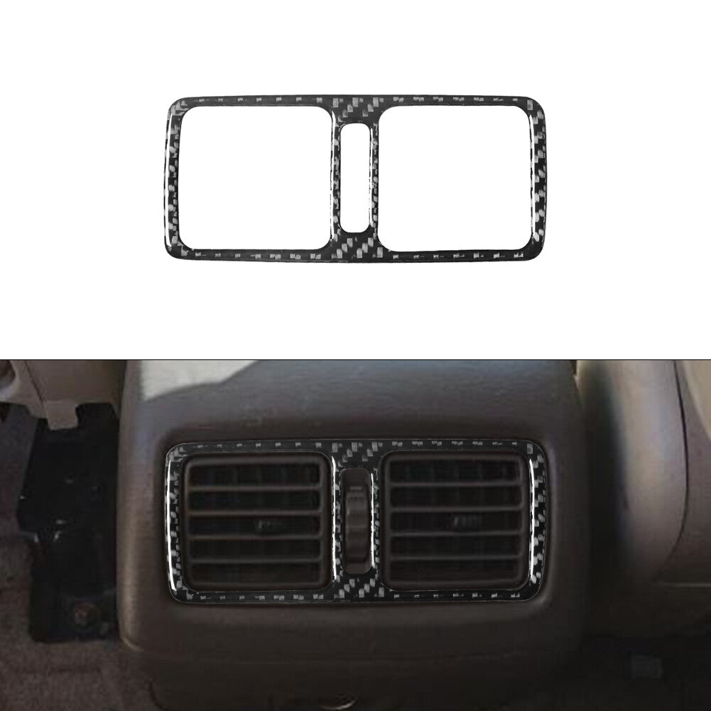 Carbon Fiber Interior Rear Center Air Vent Cover Trim for Lexus RX300 1998-2003